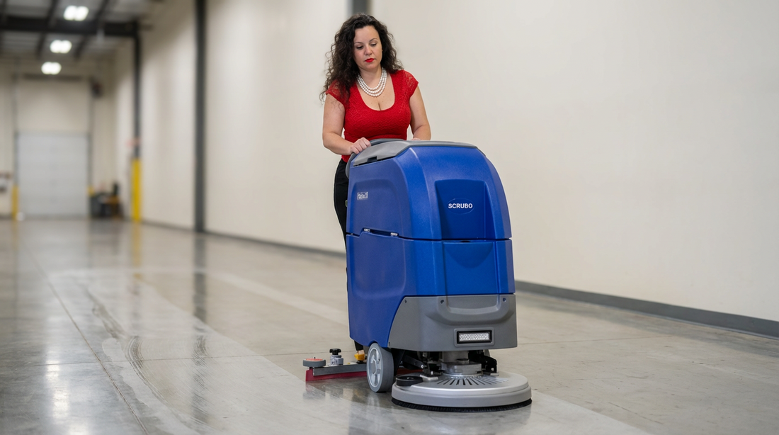 Scruboo Scrubo's Top Floor Scrubbers for Large Commercial and Industrial Space
