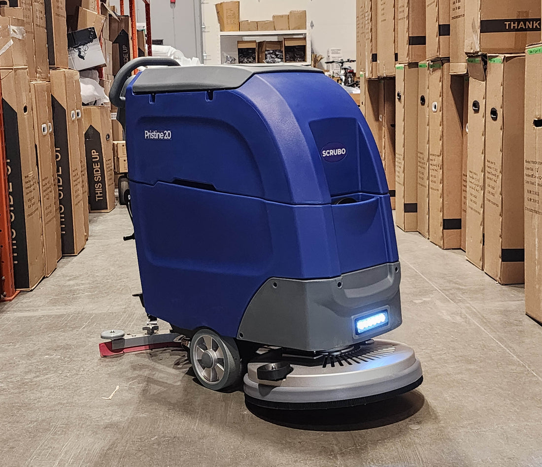 Commercial Walk-Behind Floor Scrubber