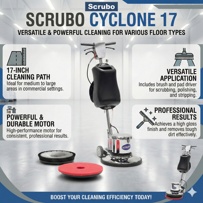 Basic info about Scrubo Cyclone 17